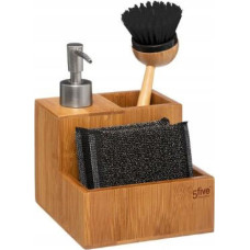 5Five Zestaw akcesoriów do mycia naczyń, bambus
