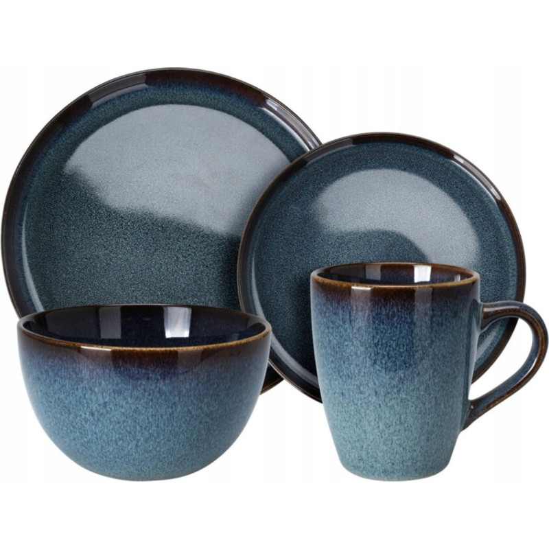 Duka Zastawa stołowa z kamionki dla 4 os&oacute;b