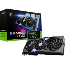 MSI Graphics Card|MSI|NVIDIA GeForce RTX 5070 Ti|16 GB|GDDR7|256 bit|PCIE 5.0 16x|Dual Slot Fansink|1xHDMI|3xDisplayPort|RTX5070TI16GGAMTRIOOC