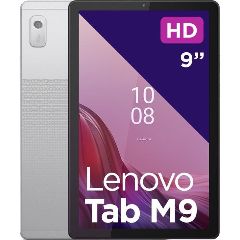 Lenovo | Tab (without power adapter) | M9 TB310FU | HD | 9 " | Grey | IPS | 1340 x 800 pixels | MediaTek Helio G80 | 4 GB | Soldered LPDDR4x | 64 GB | Wi-Fi | Front camera | 2 MP | Rear camera | 8 MP | Bluetooth | 5.1 | Android | 12 | Warranty 24 mon