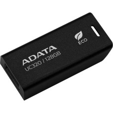 Adata MEMORY DRIVE FLASH USB3.2 128G/BLACK UC320-128G-RBK/BK ADATA