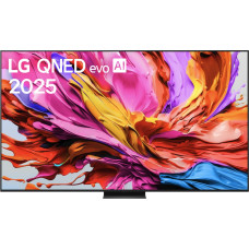LG QNED evo AI 100QNED86A6 2,54 m (100") 4K Ultra HD Viedtelevizors Wi-Fi Melns