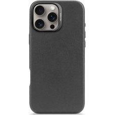 Decoded Leather Backcover iPhone 16 Pro Max Black