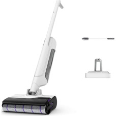 Rowenta X Clean 10 “Divi vienā” bezvadu putekļusūcējs Baterija Sauss/slapjš Bezmaisa 200 W Sudrabs, Balts