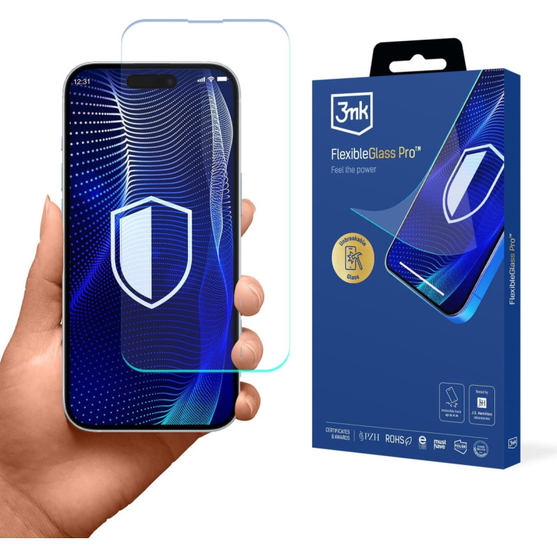 3MK Szkło hybrydowe 3MK FlexibleGlass Pro do Apple iPhone 17 Pro Max