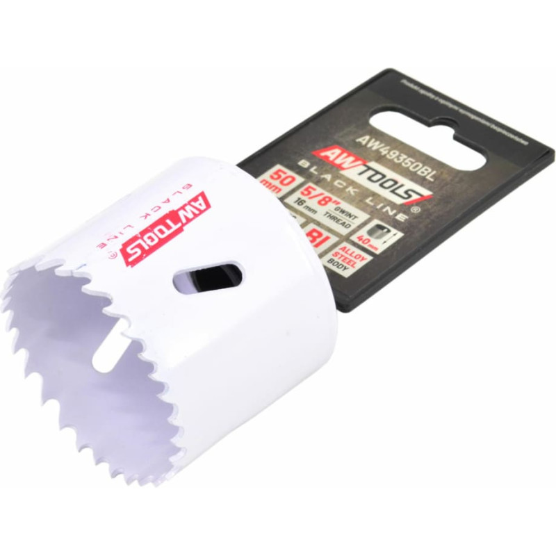 Awtools OTWORNICA BIMETALOWA HSS-Co 8%  38mm BLACK LINE