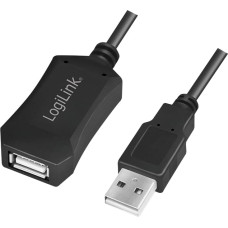 Logilink | USB 2.0 repeater 5m | USB-A to USB-A USB A male | USB A female