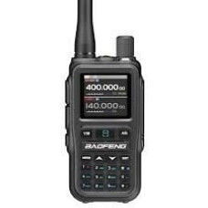 Baofeng Krótkofalówka Baofeng UV-5R EU MINI USB-C Bluetooth VHF UHF Pasmo Lotnicze Grey (antena 15cm)