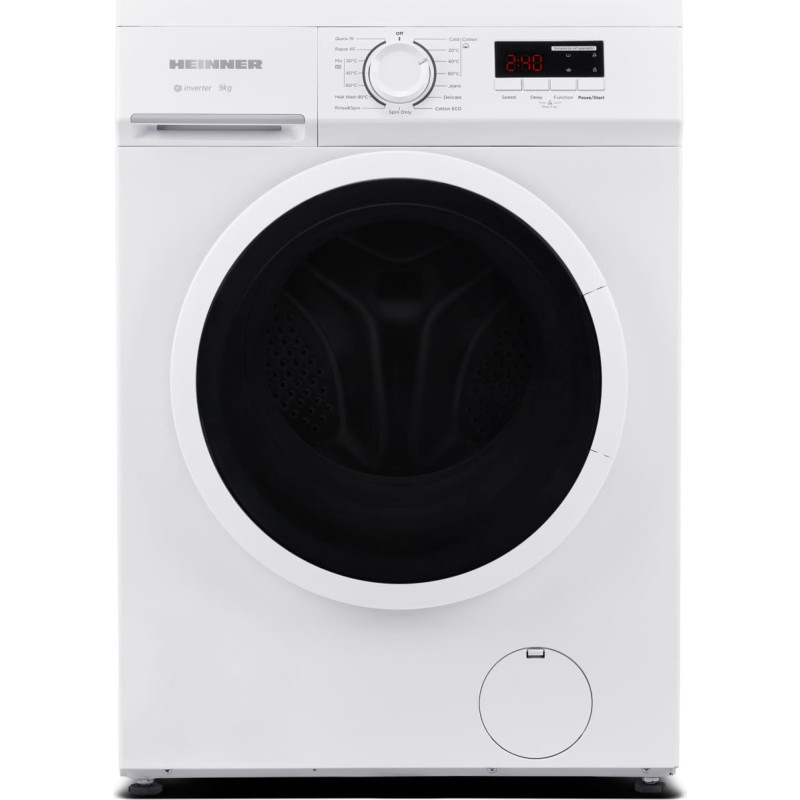 Veļas mazgājamā mašīna 9kg HWM-M9014SMA+++ HEINNER