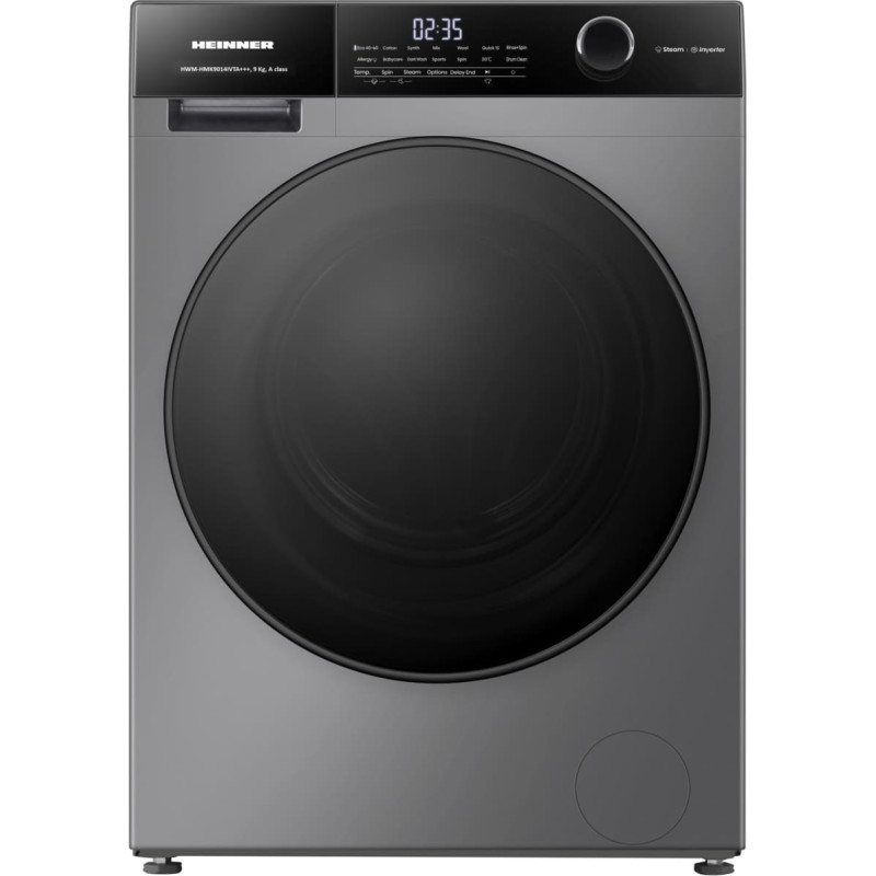 Veļas mazgājamā mašīna 9kg HWM-HMK9014IVTA+++ HEINNER
