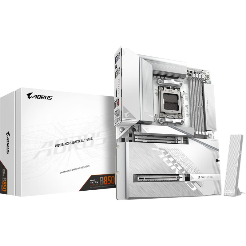 Gigabyte Mainboard|GIGABYTE|AMD B850|SAM5|ATX|Memory DDR5|B850ASTEALTHICE1.0