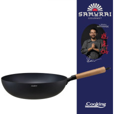 Panna WOK  alumīnija ar keramikas pārklājumu 32x9cm HR-SNT-W32 HEINNER
