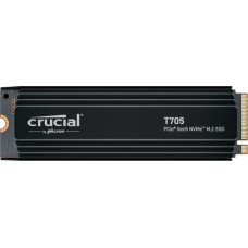 Crucial T705 4TB M.2 NVMe 2280 PCIe5.0 14100/12600 heatsink