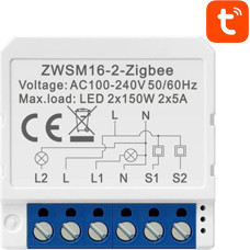 Avatto Smart Switch Module ZigBee Avatto ZWSM16-W2 TUYA