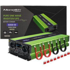 Qoltec Pure Sine Wave Inverter Monolith, 3000W, 6000W