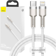 Baseus USB-C cable for Lightning Baseus Cafule, PD, 20W, 1m (white)