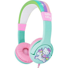 OTL Wired headphones for Kids OTL Hello Kitty Rainbow (turquoise)