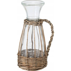 Boltze Szklana karafka Venuto, z wiklinowym uchwytem