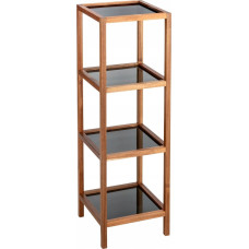 Wenko 4-poziomowa półka słupek z drewna akacji FONDI
