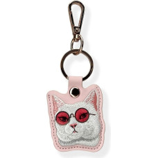Mercury Goospery Etui na lokalizator / brelok Nimmy       Glasses Cool Cat różowy