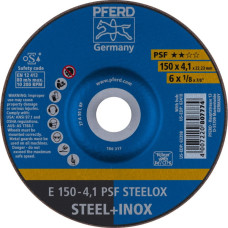 Pferd Slīpēšanas disks PSF STEELOX 150x4,1mm, Pferd