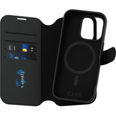 Panzerglass CARE by ® Feature Case Tango Two-in-One Wallet w. MagSafe iPhone 16 Pro mobilo telefonu apvalks Aploksne Melns