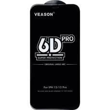 Telforceone Szkło Hartowane 6D Pro Veason Glass - do Iphone 12 / 12 Pro czarny