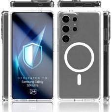 3MK Etui Armor MagCase do Samsung S24 Ultra MagSafe przezroczyste