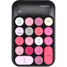 Mofii Wireless Numeric Keypad  X910 Black+Red