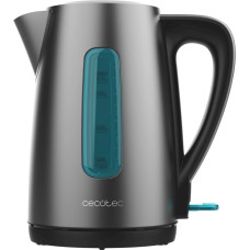 Cecotec Kettle | Thermosense 210 Steel | Electric | 2200 W | 1.7 L | Stainless steel | 360° rotational base | Black/Stainless steel