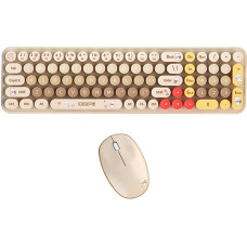 Mofii MOFI Baby Bear Wireless Keyboard + Mouse Set (beige)