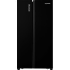 Ledusskapis side by side HSBS-HS519NFBKE++ HEINNER