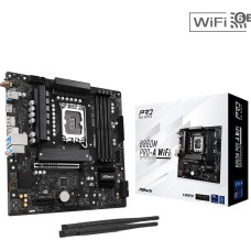 Asrock Mainboard|ASROCK|Intel B860 Express|LGA1851|Micro-ATX|Memory DDR5|Memory slots 4|B860MPRO-AWIFI