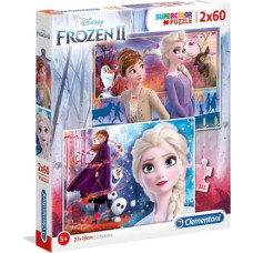 Clementoni Frozen 2 Puzle 60 pcs Televīzijas/filmas