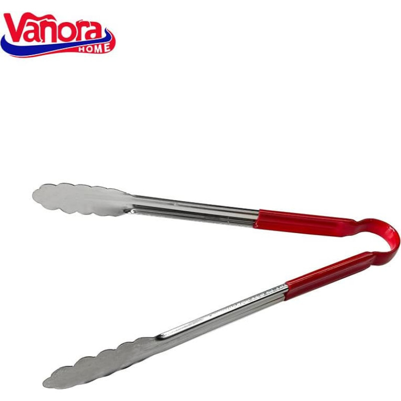 Servēšanas stangas ar silikona rokturi nerūsējošā tērauda 30cm VN-YMJ-CL30 VANORA