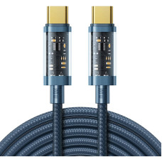 Joyroom USB-C to USB-C cable Joyroom S-CC100A12 100W 1.2m (blue)