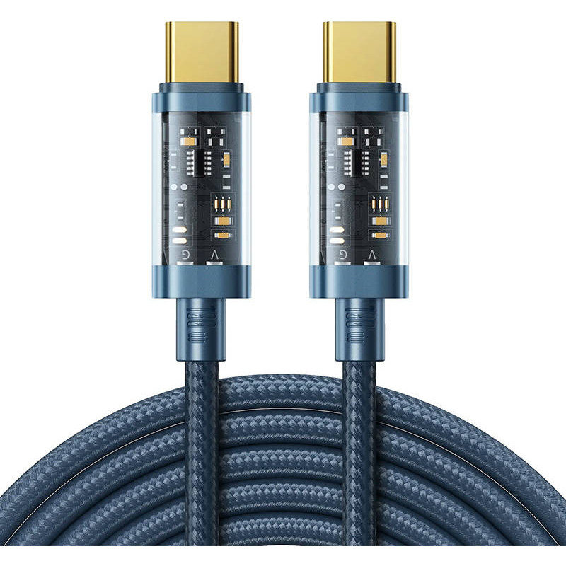 Joyroom USB-C to USB-C cable Joyroom S-CC100A12 100W 1.2m (blue)