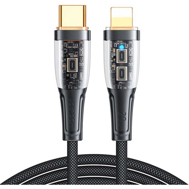 Joyroom S-C Lightning 20W 1.2m USB to USB-C Lightning cable S-CL020A3 (black)