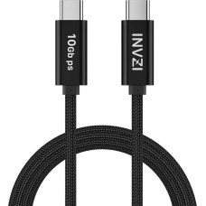 Invzi USB-C / USB 3.2 Gen2 Cable 100W 10Gbps, 2m (Black)