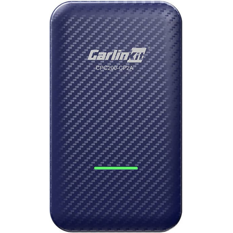 Carlinkit CP2A wireless adapter Apple Carplay/Android Auto (blue)