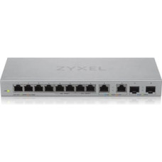 Zyxel XGS1010-12-ZZ0102F tīkla pārslēgs Nepārvaldīts Gigabit Ethernet (10/100/1000) Pelēks