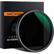 K&F Concept Filter K&F Filter ND 62mm REGULATED grey FADER ND8-ND2000 KF() - 101382