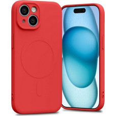 Mercury Goospery Mercury Mercury MagSafe Semi-Silicone iPhone 15 6,1" czerwony /red