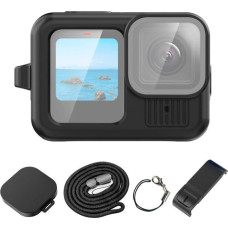 Puluz Zestaw Futerał Etui Obudowa Osłona Dekielek Klapka Pas GoPro HERO 13 BLACK / PU949B