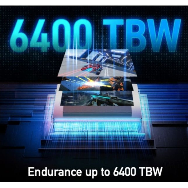 Lexar Dysk SSD PLAY 2TB 2280 Gen4 7400/6500MB/s