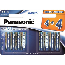 Panasonic Battery AA / R6 8 pcs.