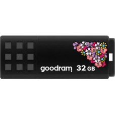 Goodram memory USB UME2 SPRING 32GB USB 2.0 Black USB zibatmiņa USB Type-A Melns