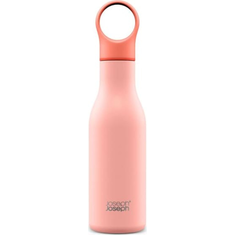 Joseph Joseph Loop 500ml Sta. Steel Coral Vac.Ins.Water Bottle