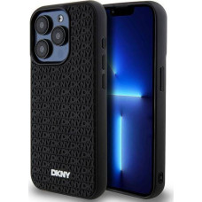 Dkny DKNY 3D Rubber Repeat Pattern - Etui iPhone 15 Pro (czarny)