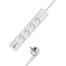 Tiross MORRE LISTWA ZASILAJĄCA 4G USB, 2xUSB-C,1,5m